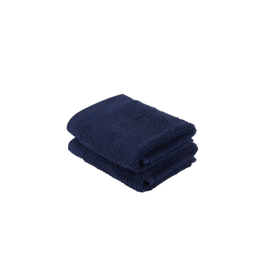 George Home 100% Cotton Face Cloth - Navy