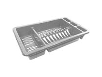 George Home Recycled Plastic Dish Drainer Grey Accessories & Cleaning ASDA   