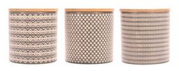 George Home Grey Geo Canisters General Household ASDA   