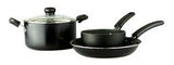 George Home 3 Piece Non-stick Aluminium Cookware Set General Household ASDA   