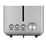 Toshiba Grey GST501G-20 Stainless Steel 2 Slice Toaster General Household ASDA   