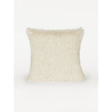 George Home White Faux Fur Shaggy Cushion General Household ASDA   