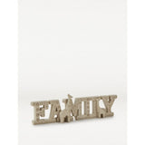 George Home Giraffe Family Block Sign 8.5cm General Household ASDA   