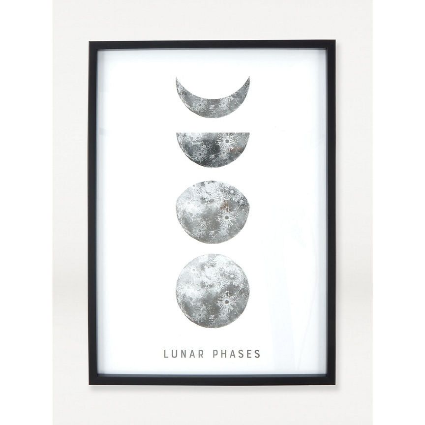 George Home Luna Phases Framed Print