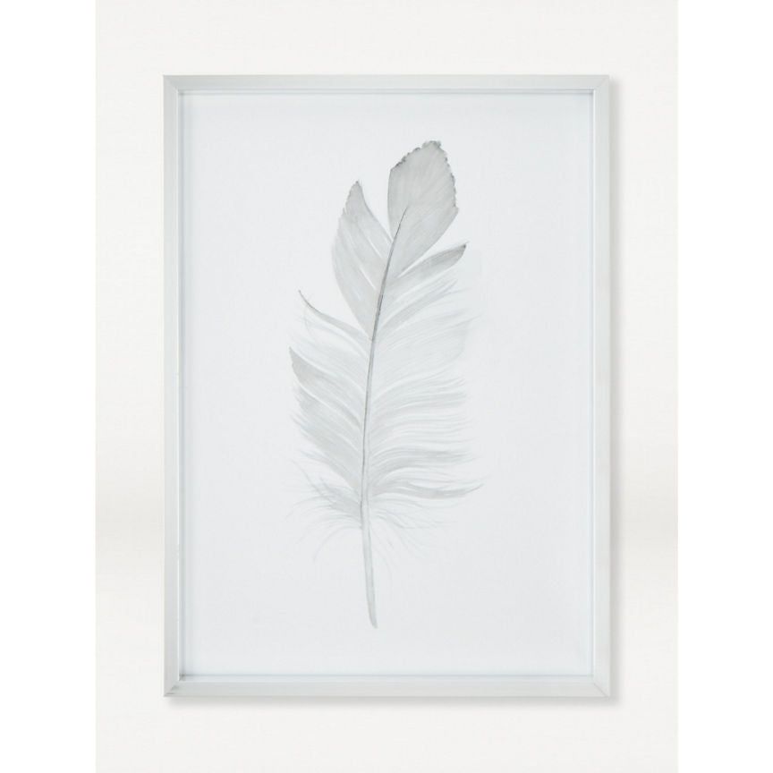 George Home Feather In Silver Frame General Household ASDA   