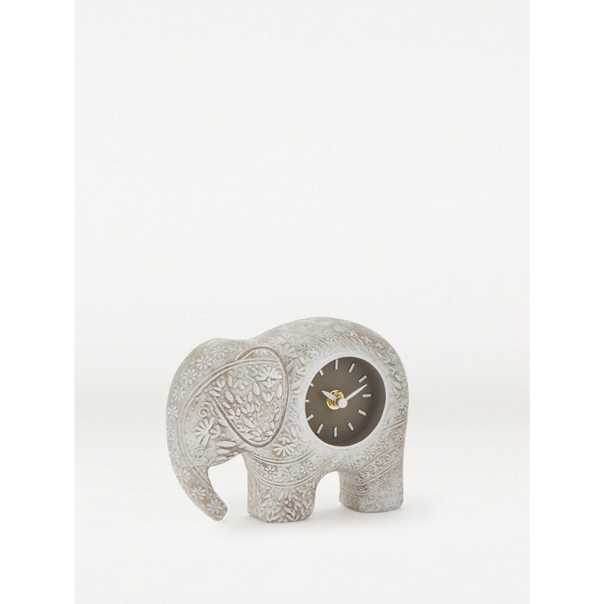 George Home Elephant Mantle Clock General Household ASDA   