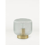 George Home Clear Ribbed Glass Lamp General Household ASDA   