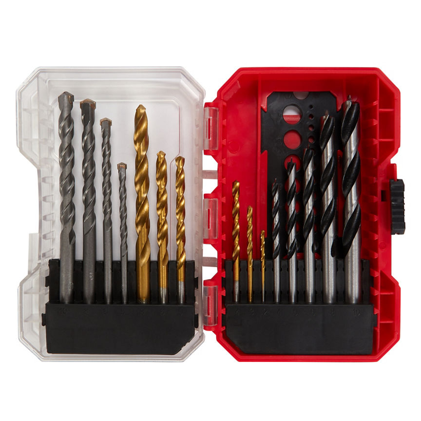 Hyper Tough 15Pc Drill Bit Set