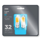 ASDA LED G9 32W Lightbulb General Household ASDA   