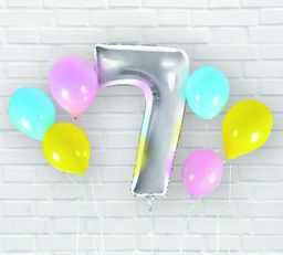 George Home Milestone Balloon Pack 7