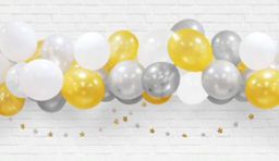 George Home Metallic Balloon Garland Pack General Household ASDA   