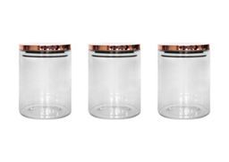 George Home Glass Canisters General Household ASDA   