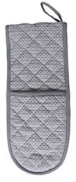 George Home Grey Woven Double Oven Glove General Household ASDA   