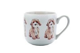 George Home White Cockapoo Graphic Mug