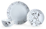 George Home Disney 101 Dalmatians Dinner Set 12 Piece GOODS ASDA   