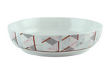 George Home Rose Gold-Effect Marble Pasta Bowl GOODS ASDA   