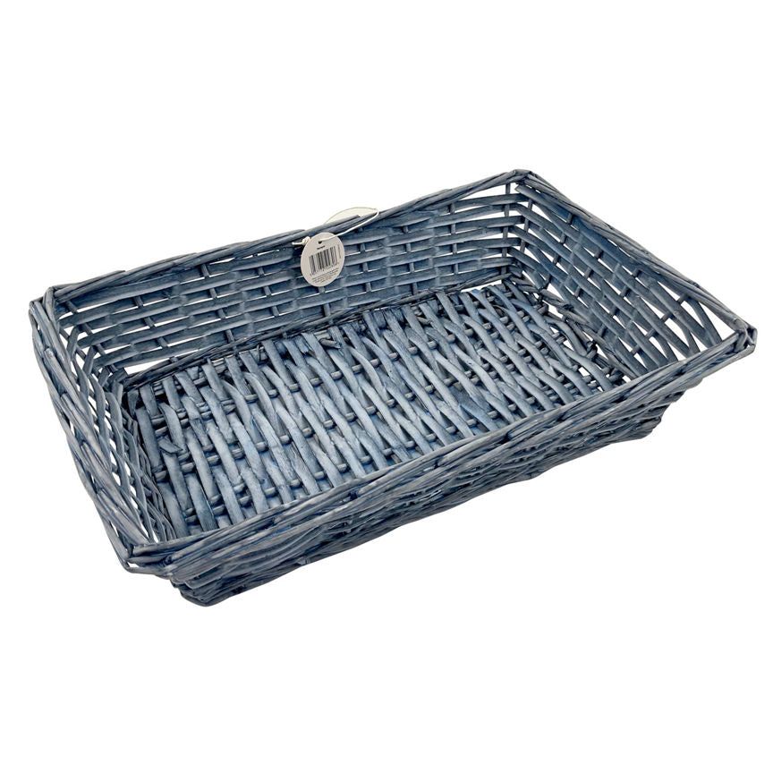 George Home Grey Hamper Basket