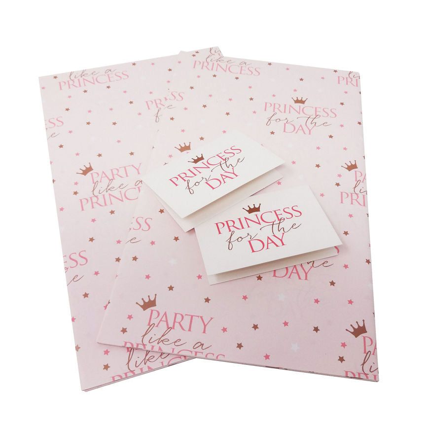 George Home Princess Flat Wrap and Gift Tags