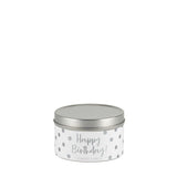 George Home Jasmine Garden Happy Birthday Tin Candle General Household ASDA   