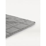 George Home Grey Square Washed Microfibre Throw General Household ASDA   