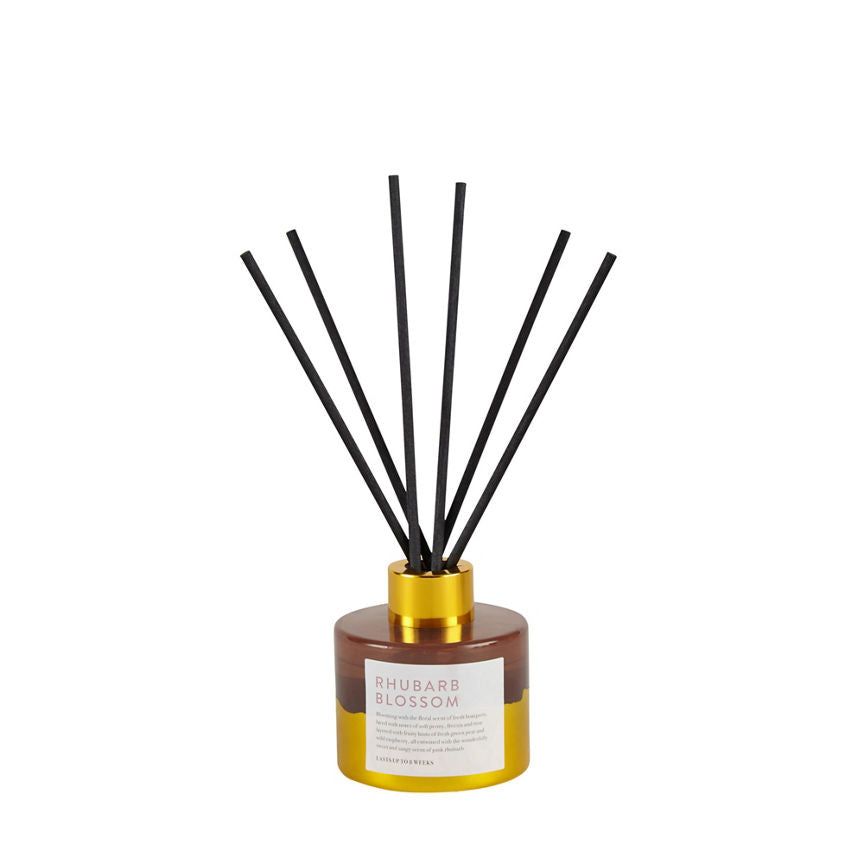 George Home Rhubarb Blossom Gold Reed Diffuser