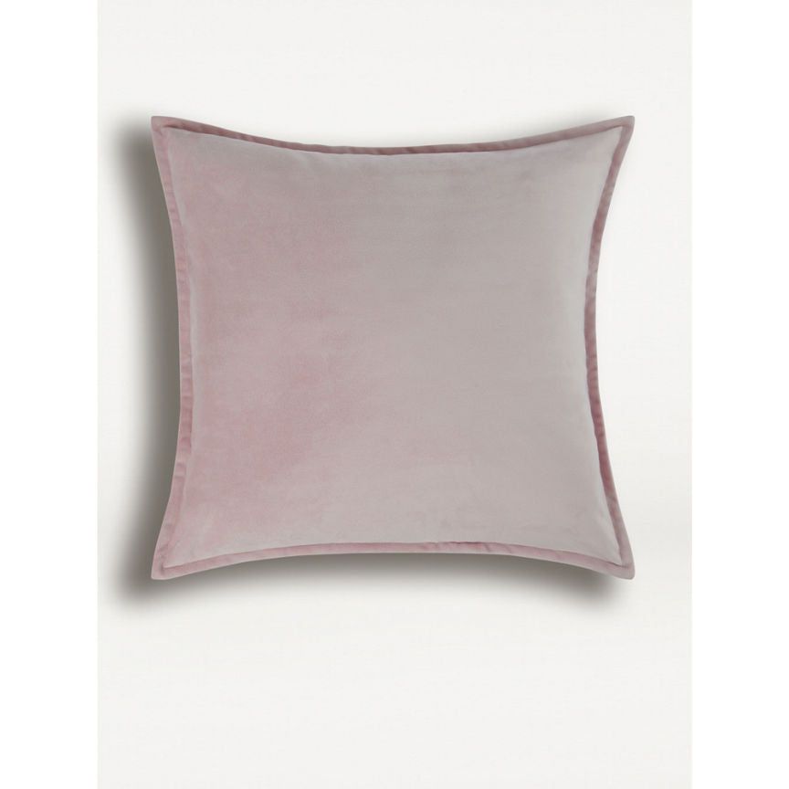 George Home Pink Velvet Cushion