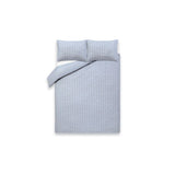 George Home Grey Seersucker Duvet Set General Household ASDA   