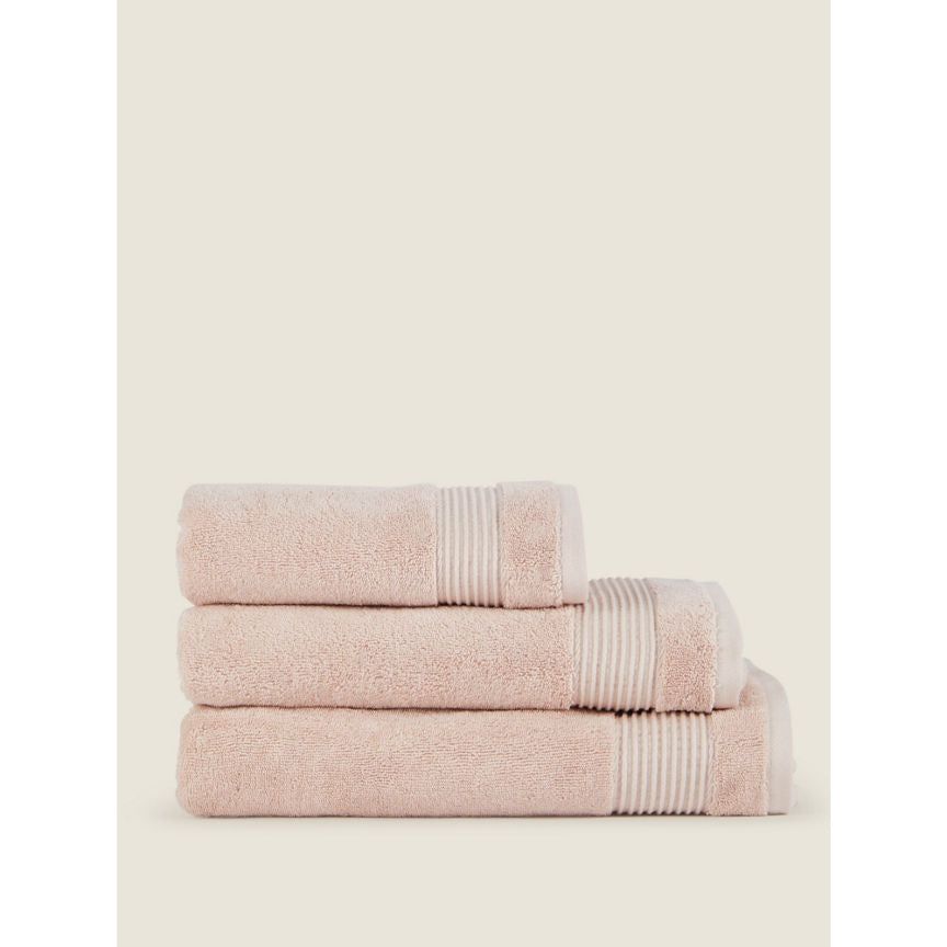 George Home Egyptian Cotton Bath Sheet - Blush General Household ASDA   