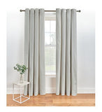 George Home Lined Eyelet Curtains - Grey General Household ASDA   