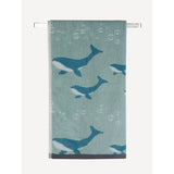 George Home Blue Whale Bath Sheet - McGrocer