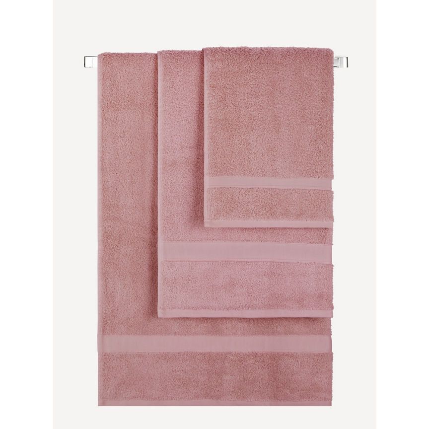 George Home Super Soft Cotton Bath Sheet - Pink General Household ASDA   