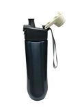 George Home Stainless Steel Chugger Bottle Black 500ml