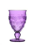 George Home Lilac Floral Goblet General Household ASDA   