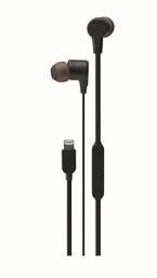 ONN Black Lightning Connector Earphones