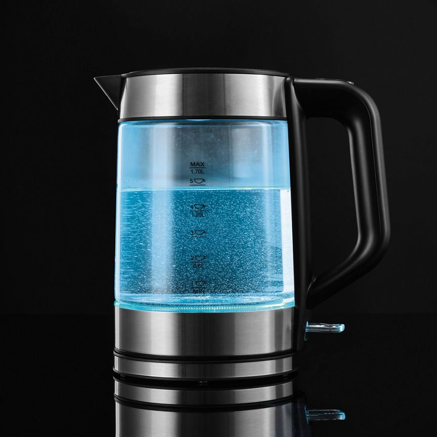 Fast boil hot sale glass kettle