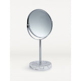 George Home Marble Base Chrome Mirror - McGrocer