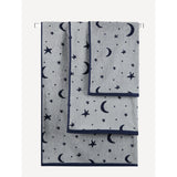 George Home Navy Moon and Stars Hand Towel - McGrocer