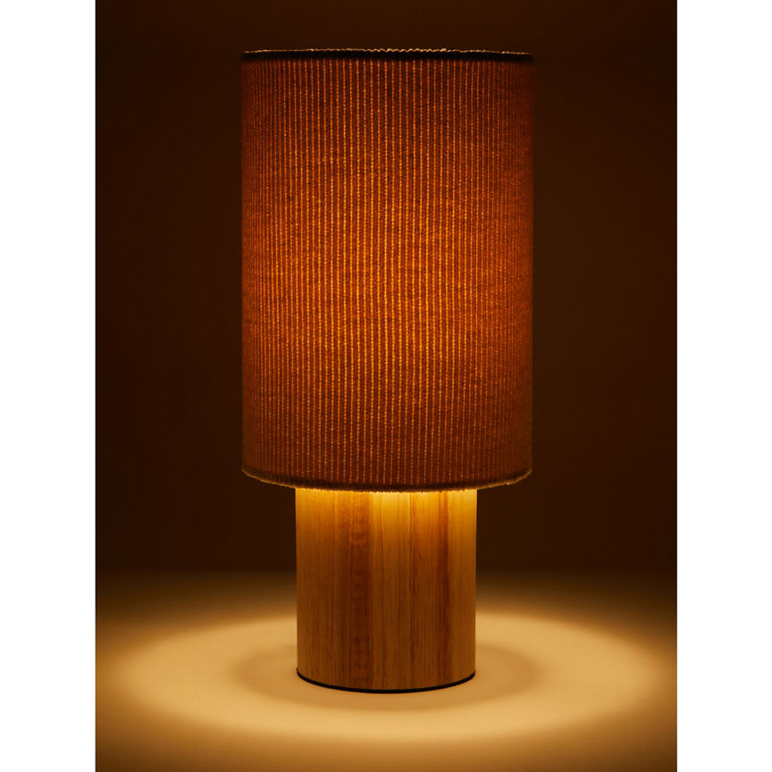 George Home Cream Cord Table Lamp General Household ASDA   