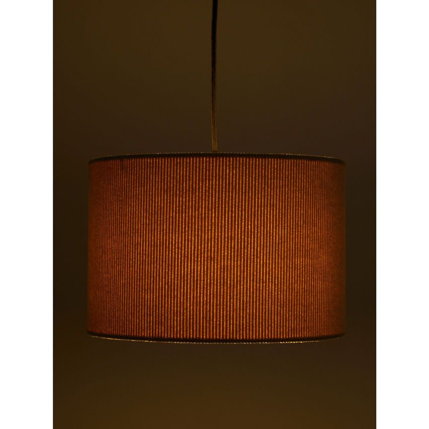 George Home Orange Cord Light Shade General Household ASDA   