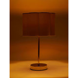 George Home Pink Velvet Scallop Table Lamp General Household ASDA   