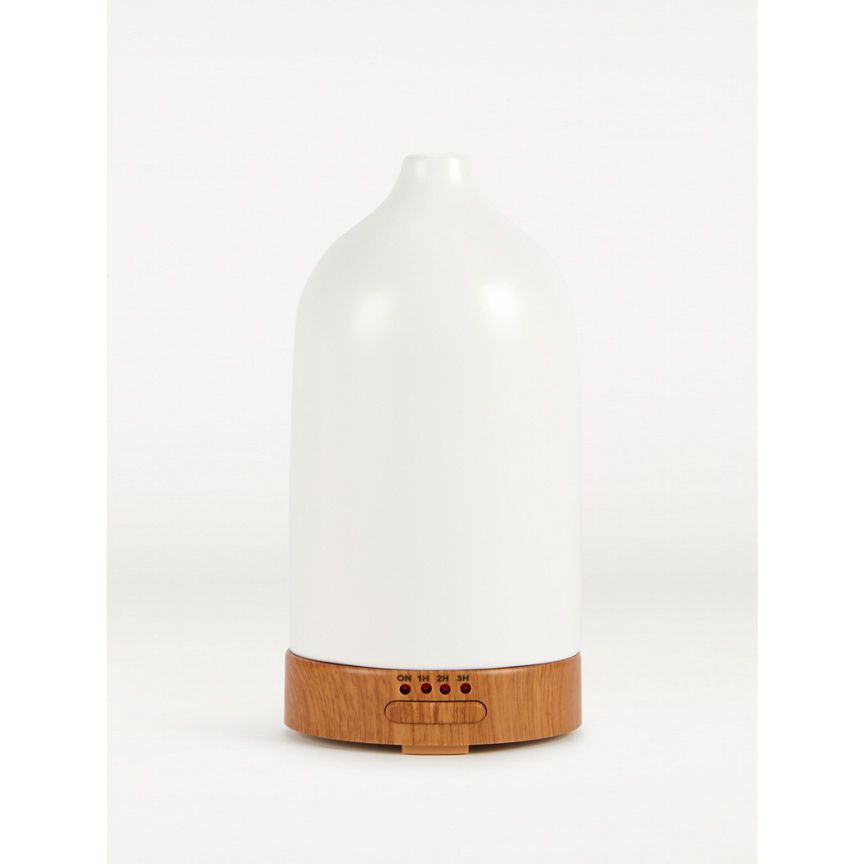 George Home White Mint & Eucalyptus Scent Ultrasonic Mist Diffuser General Household ASDA   