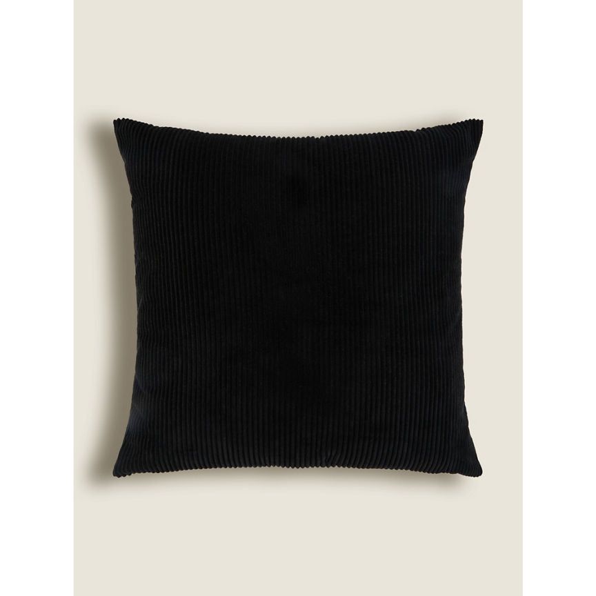 George Home Black Cord Cushion