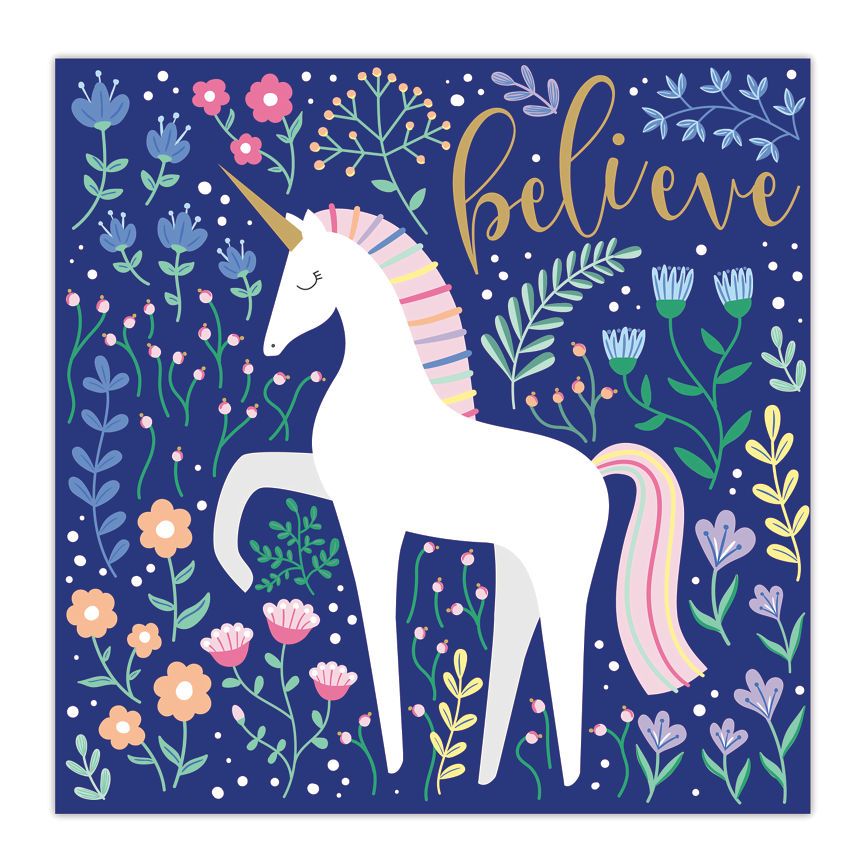 George Home Magic Unicorn Paper Napkins