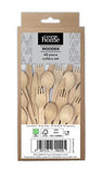 George Home Wooden Cutlery General Household ASDA   