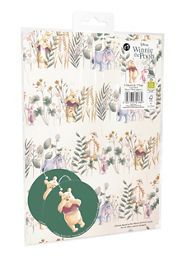 George Home Winnie The Pooh Flat Wrap and Tags