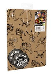 Marvel Avengers Flat Wrap and Tags General Household ASDA   