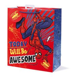 Marvel Spiderman Large Giftbag General Household ASDA   