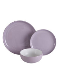 George Home Lilac Two Tone Dinner Set GOODS ASDA   