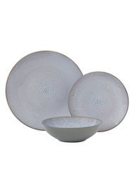 George Home Grey Reactive Glaze Dinner Set