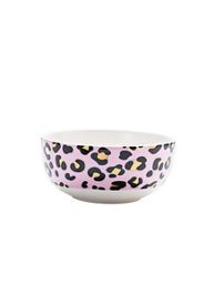 George Home Pink Leopard Bowl